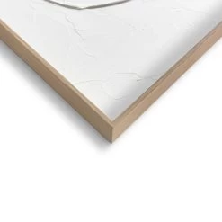 Schilderij Rond 70x50 Cm Wit -Home Decoration Store 1000057296 0103