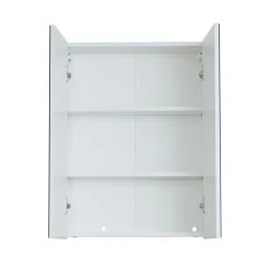 Hioshop Spiegelkast Line/SkinBD Mdf - 2 Deurs - Wit