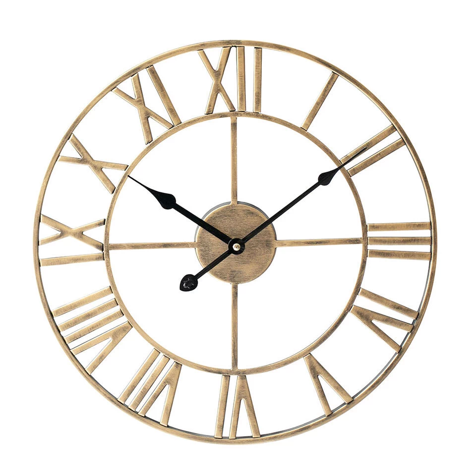 LW Collection Wandklok Olivier Goud 40cm 1 LW Collection Wandklok Olivier Goud 40cm