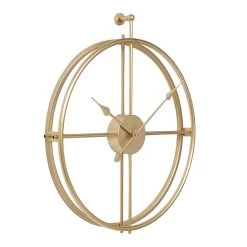 LW Collection Wandklok Alberto Goud 52cm