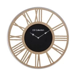 LW Collection Wandklok Myrella Hout 60cm