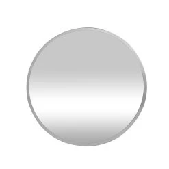 LW Collection Wandspiegel Zilver Rond 60x60 Cm Metaal