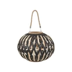 Beliani Lantaarn BESAH - Natuurlijk Bamboehout