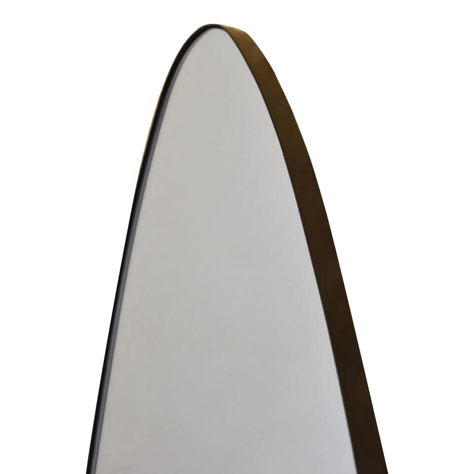 Fragix Nomad Wandspiegel - Organisch - Zwart Metaal - 120x45 3 Fragix Nomad Wandspiegel - Organisch - Zwart Metaal - 120x45 - Afbeelding 3