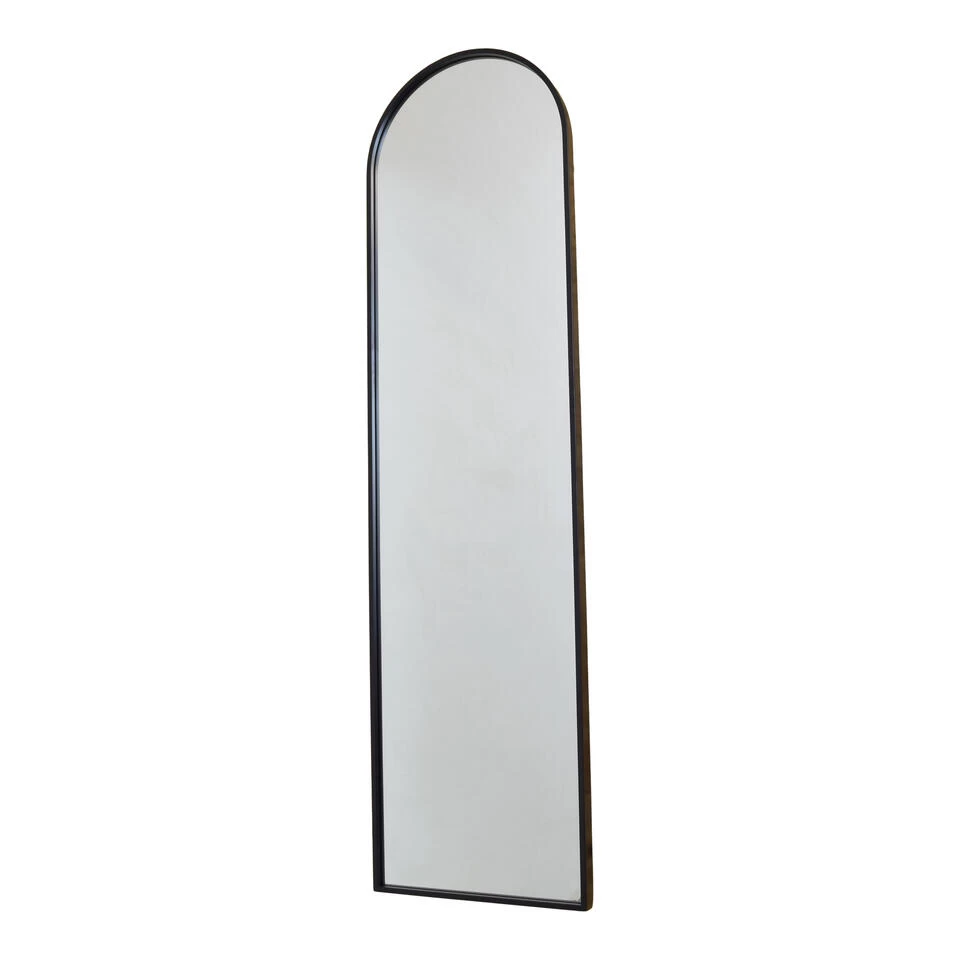 Fragix Ark Wandspiegel - Zwart Metaal - 120x40 1 Fragix Ark Wandspiegel - Zwart Metaal - 120x40