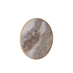 Giga Meubel Wandklok Ø40cm Oyster - Amber & Goud -Home Decoration Store 1000068446 0102