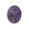 Giga Meubel Wandklok Ø65cm Oyster - Paars & Zilver