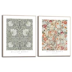 Set Poster Met Lijst - William Morris