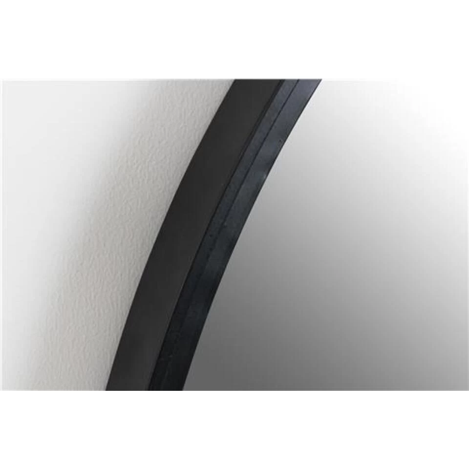 Giga Meubel Spiegel Ovaal Zwart - 60x80x2cm - Spiegel Matz 3 Giga Meubel Spiegel Ovaal Zwart - 60x80x2cm - Spiegel Matz - Afbeelding 3