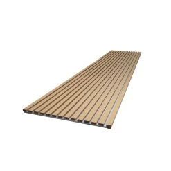 Akupanel - Akoestische Wandpanelen Naturel Grijs - 260 X 52