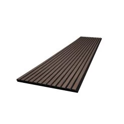Akupanel - Akoestische Wandpanelen - Walnoot - 260 X 52