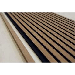 Akupanel Eindlat - Afwerklijst - Walnoot - 260 Cm -Home Decoration Store 1000071446 0103