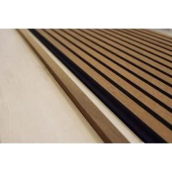 Akupanel Eindlat - Afwerklijst - Verouderd Eiken - 260 Cm -Home Decoration Store 1000071448 0103