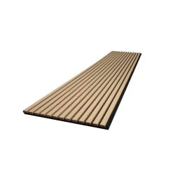 Akupanel - Akoestische Wandpanelen Naturel Eiken - 260 X 52