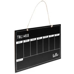 QUVIO Memobord Krijt Met Weekagenda 6 QUVIO Memobord Krijt Met Weekagenda -Home Decoration Store 1000071627 0102