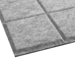 QUVIO Vilten Memobord Vierkant - Grijs -Home Decoration Store 1000071628 0103