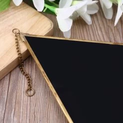 QUVIO Spiegel Ruitvorm Smal - Goud -Home Decoration Store 1000071666 0102