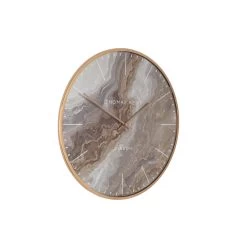 Giga Meubel Wandklok Ø68cm Oyster - Amber & Goud