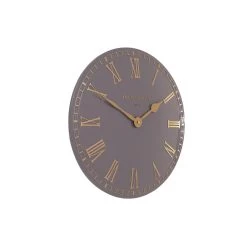 Giga Meubel Wandklok Ø51cm Oxford - Grijs - Metaal - Romeinse Cijfers -Home Decoration Store 1000072005 0102