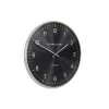 Giga Meubel Wandklok Ø65cm Oyster - Zwart & Zilver