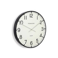 Giga Meubel Wandklok Ø40cm Clocksmith - Wit & Zwart - Metaal