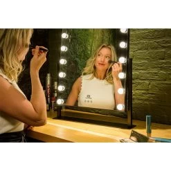 United Entertainment Hollywood Spiegel Met 18 LEDs - Zwart -Home Decoration Store 1000072655 0103