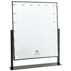 United Entertainment Hollywood Spiegel Met 18 LEDs - Zwart