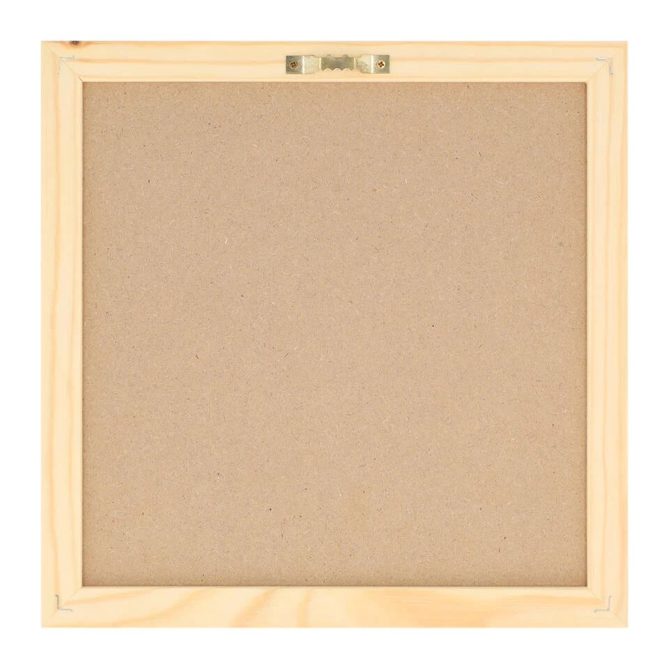 QUVIO Letterbord - Wit Met Houten Lijst 2 QUVIO Letterbord - Wit Met Houten Lijst - Afbeelding 2