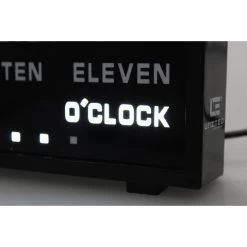 United Entertainment LED Word Clock - Engels 17x16,5 Cm -Home Decoration Store 1000073354 0102