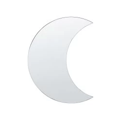 Beliani Wandspiegel PESMES - Zilver Glas