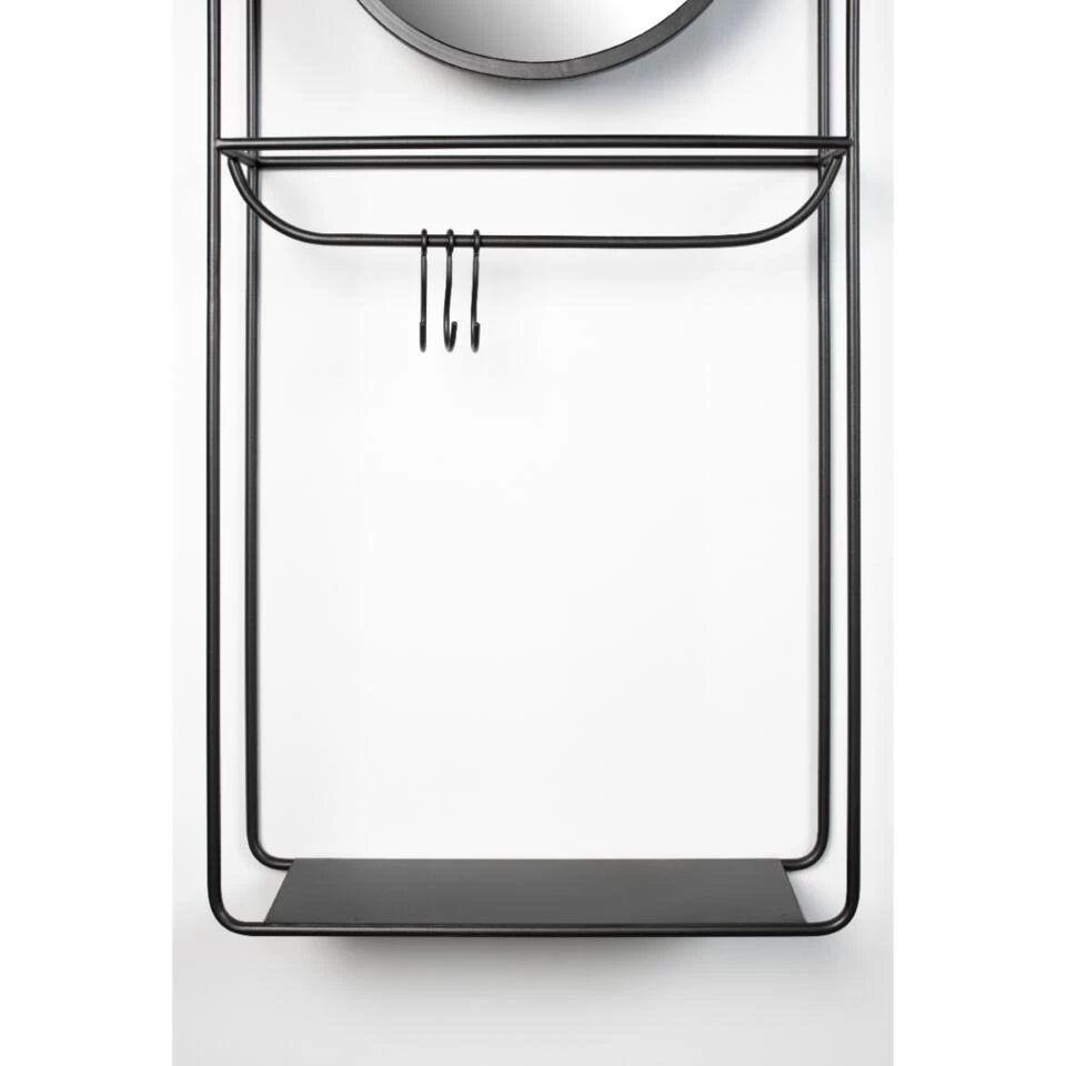 Puur Bredvik Spiegel - Glas - Grijs 4 Puur Bredvik Spiegel - Glas - Grijs - Afbeelding 4