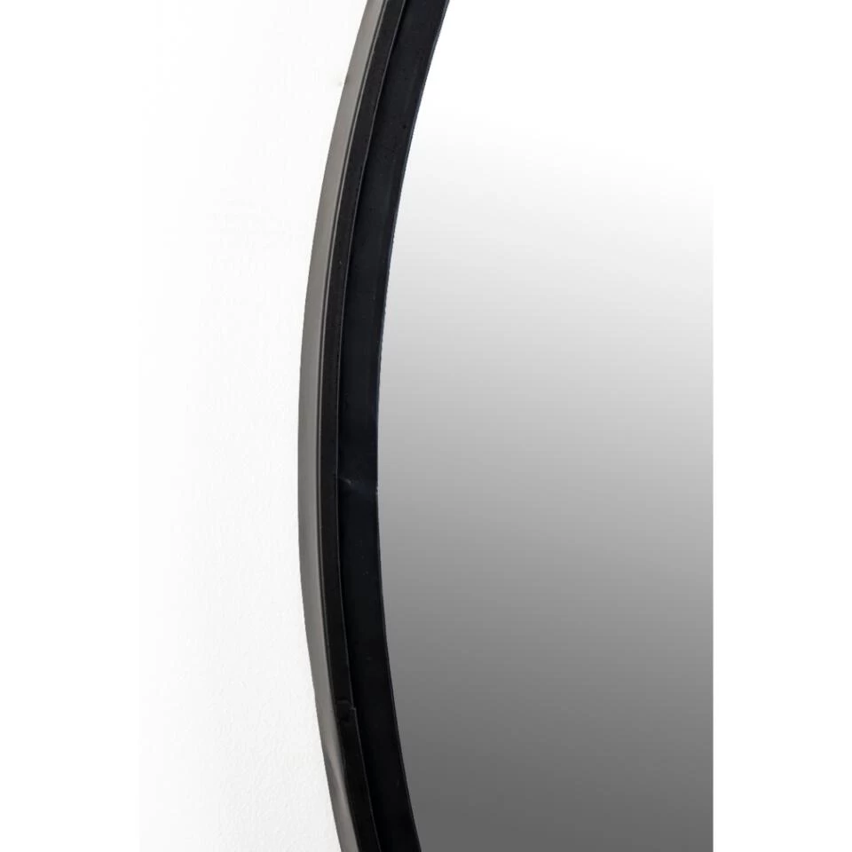 Puur Byön Spiegel Ovaal - Glas - Zwart 3 Puur Byön Spiegel Ovaal - Glas - Zwart - Afbeelding 3