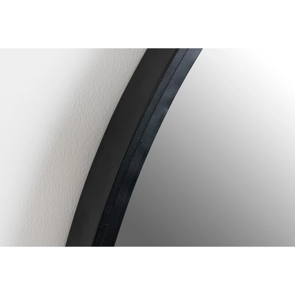 Puur Byön Spiegel Ovaal - Glas - Zwart 4 Puur Byön Spiegel Ovaal - Glas - Zwart - Afbeelding 4