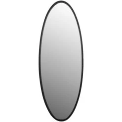 Puur Byön Spiegel Ovaal - Glas - Zwart