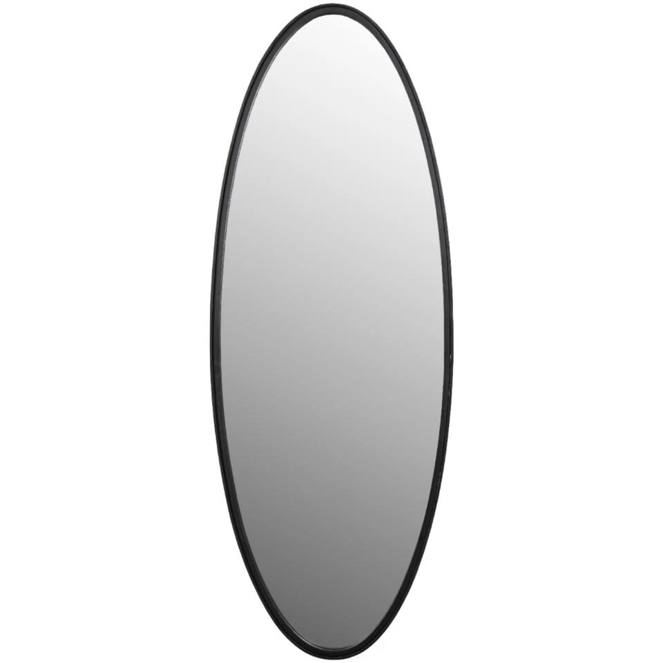 Puur Byön Spiegel Ovaal - Glas - Zwart 1 Puur Byön Spiegel Ovaal - Glas - Zwart