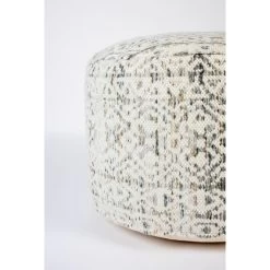 Puur Koviken Poef - Stof - Blauw -Home Decoration Store 1000074158 0102