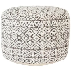 Puur Koviken Poef - Stof - Grijs