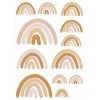 ESTAhome Muursticker - Regenboogjes - Terracotta Roze - 47,5 Cm X 66 Cm - 156113