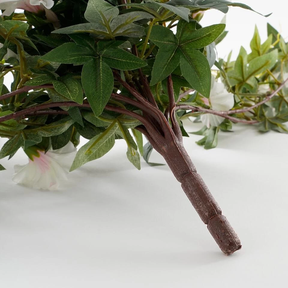 Mica Decorations Petunia Kunst Hangplant - H80 X Ø20 Cm - Crème 4 Mica Decorations Petunia Kunst Hangplant - H80 X Ø20 Cm - Crème - Afbeelding 4