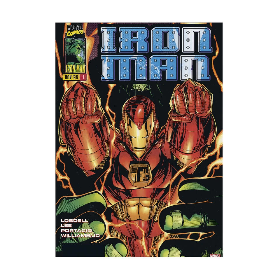 Disney - Canvas - Marvel Comics Iron Man Heroes Reborn - 70x50cm 1 Disney - Canvas - Marvel Comics Iron Man Heroes Reborn - 70x50cm