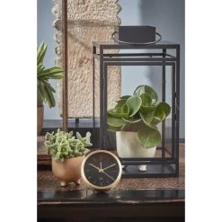 Mica Decorations Storm Lantaarn - L19,5 X B19 X H36 Cm - Zwart -Home Decoration Store 1000077265 0102