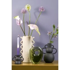 Mica Decorations Vario Kandelaar - H11,5 Cm - Metaal - Zwart -Home Decoration Store 1000077552 0103