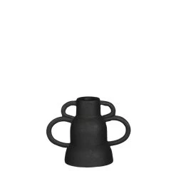 Mica Decorations Vario Kandelaar - H11,5 Cm - Metaal - Zwart