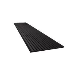 Akupanel - Akoestische Wandpanelen - Zwart - 260 X 52
