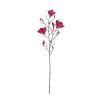 Mica Decorations Magnolia Kunstbloem - H88 Cm - Donkerroze