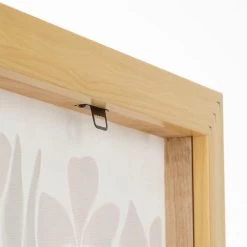 Mica Decorations Muurdecoratie - L40 X H50 Cm - Canvas - Roze -Home Decoration Store 1000081580 0102