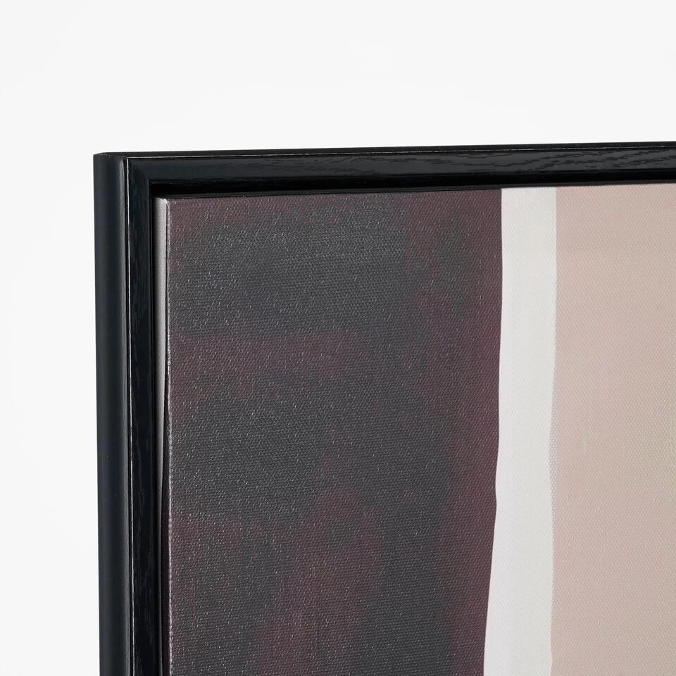 Mica Decorations Kubu Muurdecoratie - L70 X H100 Cm - Canvas 2 Mica Decorations Kubu Muurdecoratie - L70 X H100 Cm - Canvas - Afbeelding 2