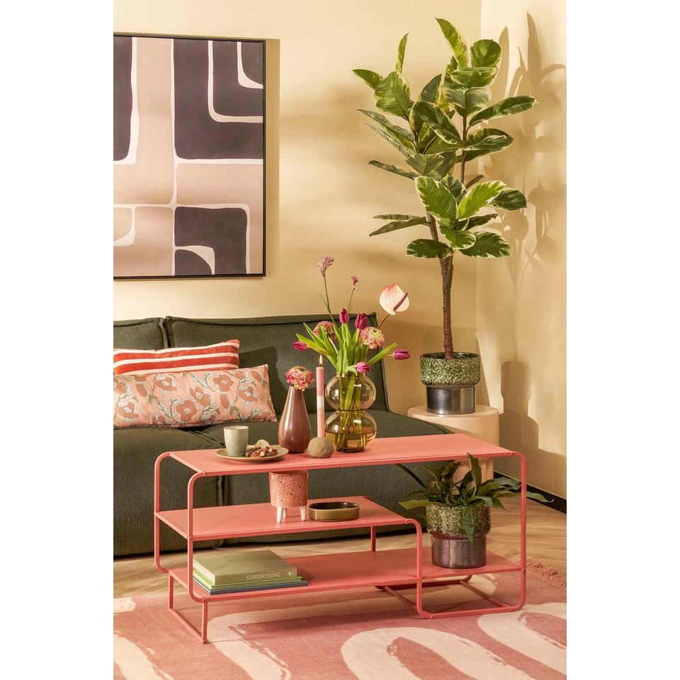 Mica Decorations Kubu Muurdecoratie - L70 X H100 Cm - Canvas 4 Mica Decorations Kubu Muurdecoratie - L70 X H100 Cm - Canvas - Afbeelding 4