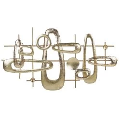 Beliani Wanddecoratie MANGANESE - Goud Ijzer