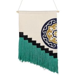 Beliani Wanddecoratie NOWSHERA - Multicolor Katoen